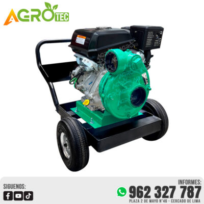 MOTOBOMBA ALTA PRESIÓN 3X3 MOTOR KOHLER DE 14 HP