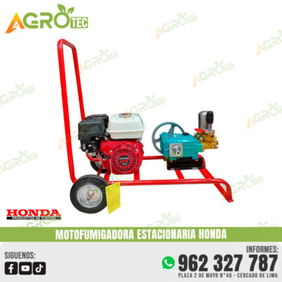 FUMIGADORA ESTACIONARIA HONDA GX160 DE 5.5 HP