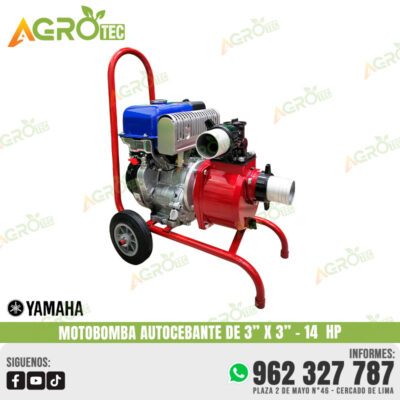 MOTOBOMBA AUTOCEBANTE DE 3" X 3" YAMAHA