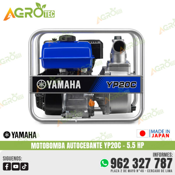 MOTOBOMBA AUTOCEBANTE YAMAHA YP20C