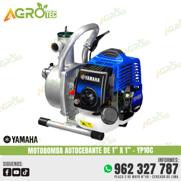 MOTOBOMBA DE 1" X 1" YAMAHA