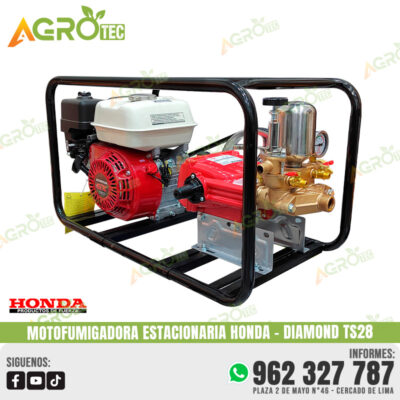 MOTOFUMIGADORA ESTACIONARIA HONDA GX160 CON CABEZAL DIAMOND TS28