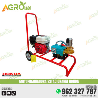 MOTORFUMIGADORA ESTACIONARIA HONDA DE 5.5 HP