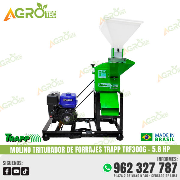 MOLINO TRITURADORA DE FORRAJES TRAPP TRF300G
