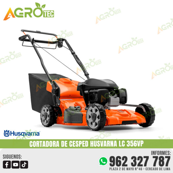 PODADORA DE CESPED HUSQVARNA LC 356VP DE 4.43 HP