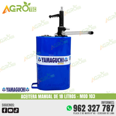 ACEITERA MANUAL CON MANIVELA YAMAGUCHI MOD 102
