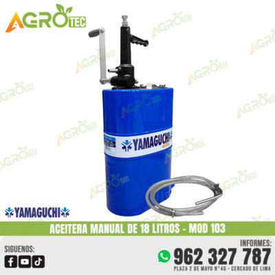 ACEITERA MANUAL DE 18 LITROS MOD 103