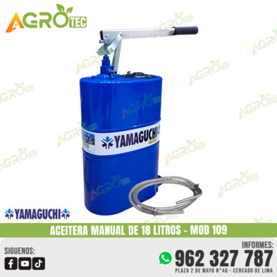 ACEITERA MANUAL DE 18 LITROS YAMAGUCHI MOD 109