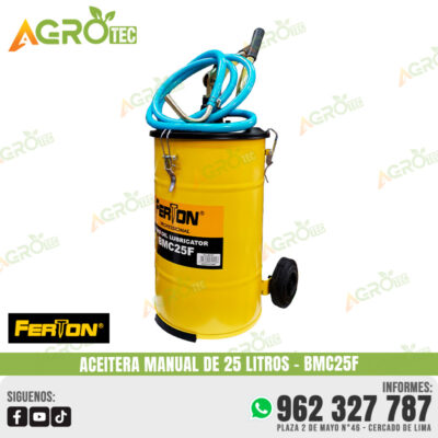 ACEITERA MANUAL DE 25 LITROS FERTON BMC25F
