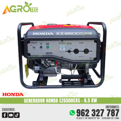 GENERADOR HONDA EZ6500CXS DE 6.5 KW